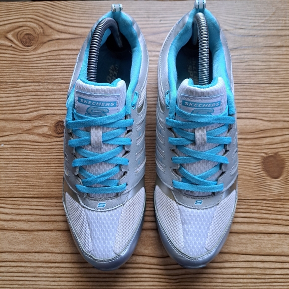 Skechers Revv Air Cross Trainer Sz 10 Wht B (SN 12266) Running shoes - Picture 8 of 12